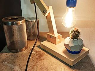 özel ahşap aydınlatma tasarım ürünleri, BETONhane BETONhane حديقة داخلية خشب Wood effect