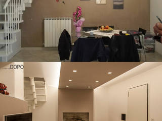 Residenza R+C, Architettura & Interior Design "Officina Archetipo" Architettura & Interior Design 'Officina Archetipo' 미니멀리스트 거실