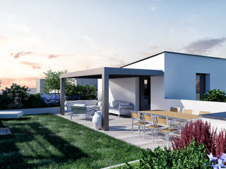 Rendering esterni, Riccardo Mattavelli Riccardo Mattavelli Rumah Modern