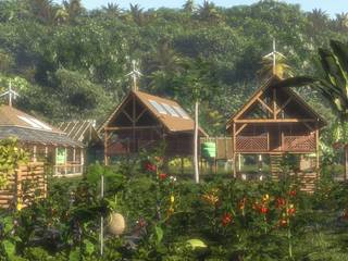 Sustainable housing project Apetina Suriname, Architectenbureau Spaltman Architectenbureau Spaltman