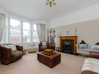 Living Rooms, Jonathan Hagen Photography Jonathan Hagen Photography Living room Beige