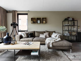 Private apartment, Marion van Vliet Interieurontwerp Marion van Vliet Interieurontwerp Living room