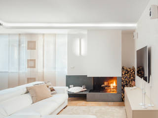 Casa A+M, manuarino architettura design comunicazione manuarino architettura design comunicazione Living room