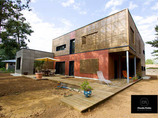 La maison dans les chênes, Agence PULIDO Agence PULIDO Modern houses