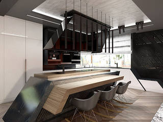 THINK TWICE | Wnętrza domu , ARTDESIGN architektura wnętrz ARTDESIGN architektura wnętrz Modern kitchen