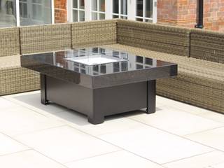 Bahama Gas Fire Table - Buckinghamshire, Rivelin Rivelin Taman Modern