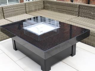 Bahama Gas Fire Table - Buckinghamshire, Rivelin Rivelin Taman Modern