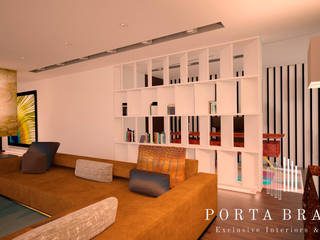 Moradia, Benguela, Porta Branca Porta Branca Tropical style study/office