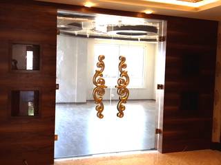 Antre mobilyası Mimar Melike Topal Koridor, Hol & MerdivenlerAksesuarlar & Dekorasyon Cam Şeffaf