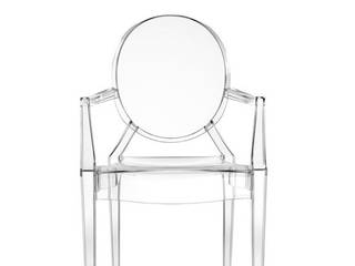 Chaise Louis Ghost - Kartell, Création Contemporaine Création Contemporaine Тераса Пластик