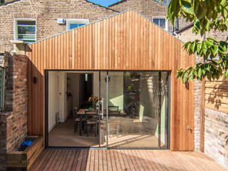 OLDFIELD ROAD, Bradley Van Der Straeten Architects Bradley Van Der Straeten Architects 現代房屋設計點子、靈感 & 圖片 木頭 Wood effect