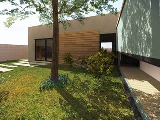 VIVIENDA YB, Estudio Pauloni Arquitectura Estudio Pauloni Arquitectura Modern Garden