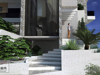 Residância Ibiza, PACKER arquitetura e engenharia PACKER arquitetura e engenharia Modern houses
