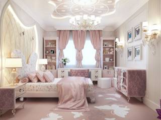 ​ Kids bedroom interior design by Katrina Antonovich, Luxury Antonovich Design Luxury Antonovich Design Classic style bedroom