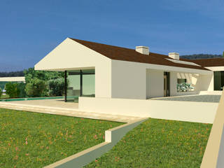 Villa Algarve Loule Portugal 37°10’N 7°59′W, J2Creators J2Creators Moderne Häuser