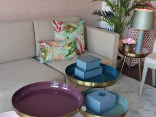 SPRING I SUMMER, ROSA PURA HOME STORE ROSA PURA HOME STORE Tropical style living room Copper/Bronze/Brass Multicolored