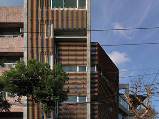 YS114 House, 前置建築 Preposition Architecture 前置建築 Preposition Architecture Nowoczesne domy