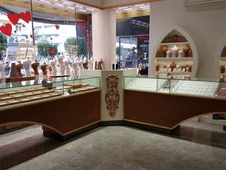 Kuyum Mimar Melike Topal Ofis Alanları & Mağazalar Ahşap Ahşap rengi