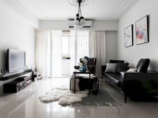 皓慕．Home｜Home Amore, 理絲室內設計有限公司 Ris Interior Design Co., Ltd. 理絲室內設計有限公司 Ris Interior Design Co., Ltd. Living room