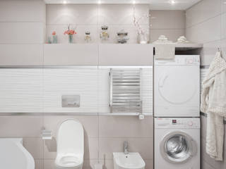 Санузел может быть разным!, stiledesign stiledesign Minimalist style bathroom