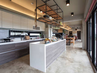 三野高台, 築里館空間設計 築里館空間設計 مطبخ