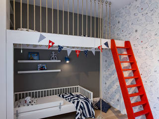 .pokój dziecięcy dla trzech chłopców, Art of home Art of home Modern Kid's Room