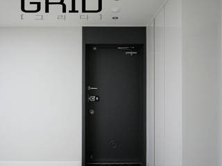 부천 중동 중동대림 아파트 23평형 인테리어, Design Studio Grid+A Design Studio Grid+A Modern corridor, hallway & stairs