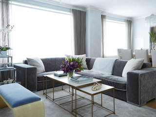 New York City Family Home, JKG Interiors JKG Interiors Modern Living Room