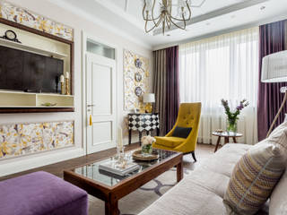 Квартира в Москве, N-HOME | Ната Хатисашвили N-HOME | Ната Хатисашвили Living room