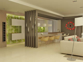 VIVIENDA UNIFAMILIAR, JUSTO DEL RIO D.I. JUSTO DEL RIO D.I. Modern Kitchen