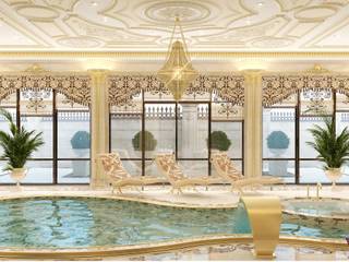 Luxurious pool design from Katrina Antonovich, Luxury Antonovich Design Luxury Antonovich Design Pool