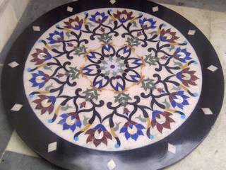 Marble inlay tabletops handicrafts , Touseef international Touseef international