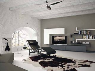 Arredamento moderno zona living, Arredamenti Roma Arredamenti Roma Modern living room