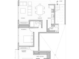 hiện đại theo C+C | STUDIO, Hiện đại