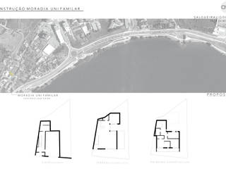 Projeto Construção de Uma Moradia Unifamiliar | Casa "U", a.felixarquitectura a.felixarquitectura Modern houses