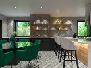 Private House Tiago Martins - 3D Modern kitchen