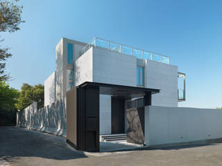 莊宅 House C, Taipei, 何侯設計 Ho + Hou Studio Architects 何侯設計 Ho + Hou Studio Architects Casas modernas