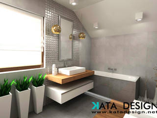 Dom w Krakowie, Studio4Design Studio4Design Ванная комната в стиле модерн