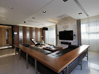 House Hsiung, CCL Architects & Planners林祺錦建築師事務所 CCL Architects & Planners林祺錦建築師事務所 Salon moderne