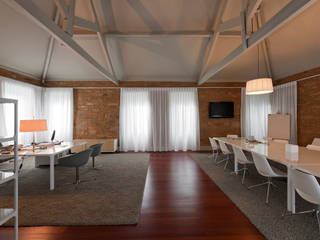 2009, Administração HT, B.loft B.loft Modern study/office Wood Wood effect