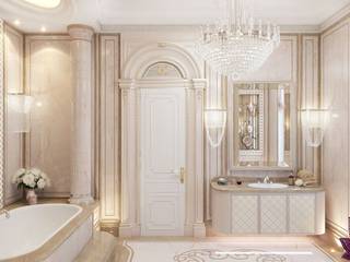 ​Luxurious bathroom design by Katrina Antonovich, Luxury Antonovich Design Luxury Antonovich Design Classic style bathroom