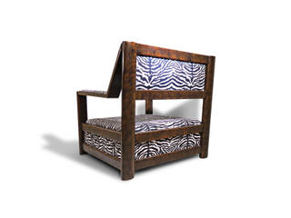 Oxydus Negrus Armchair, Natural Craft - Handmade Furniture Natural Craft - Handmade Furniture Modern Oturma Odası Masif Ahşap Rengarenk