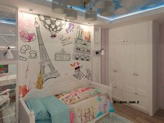 Детская для девочки, Diveev_studio#ZI Diveev_studio#ZI Classic style nursery/kids room