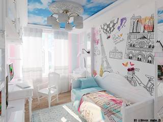 Детская для девочки, Diveev_studio#ZI Diveev_studio#ZI Детская комнатa в классическом стиле