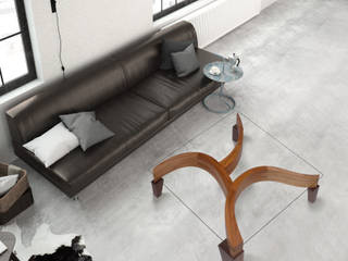 Table basse Arboretum, BOIS MEUBLE CREATION BOIS MEUBLE CREATION Modern living room