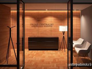 SOCREALIZM UDOMOWIONY, Gradomska Architekci - Interiors Gradomska Architekci - Interiors Modern style study/office