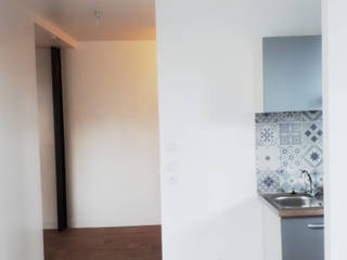 Appartement 54, Atelier Maziné Atelier Maziné ห้องครัว