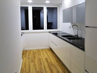 Remodelação de Apartamento T2_Belsolar, Belsolar Lda Belsolar Lda Cuisine scandinave