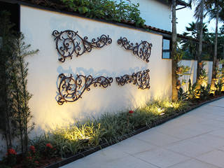 Casa JJ, Luiz Coelho Arquitetura Luiz Coelho Arquitetura Modern Garden Beige