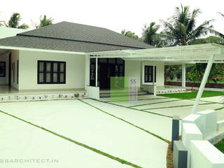 SINGLE STORY HOME, SS ARCHITECTS & ENGINEERS SS ARCHITECTS & ENGINEERS บ้านและที่อยู่อาศัย